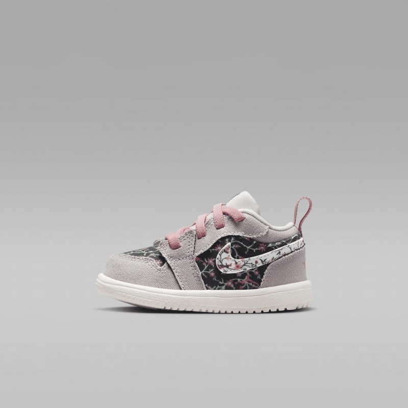 Nike Jordan 1 Low Alt Schoenen Kinderen Bloemen Wit Roze Nederland | 874261-RNC
