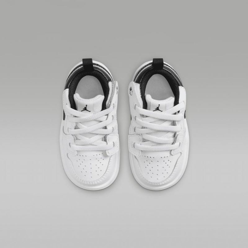Nike Jordan 1 Low Alt Schoenen Kinderen Wit Zwart Nederland | 682194-HEC
