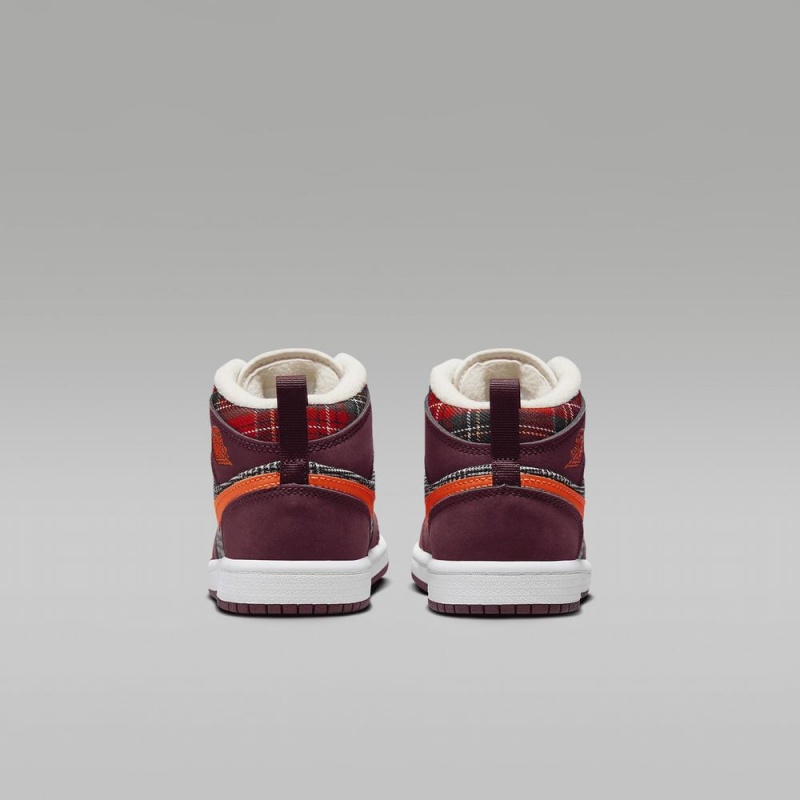 Nike Jordan 1 Mid SE Schoenen Kinderen Fuchsie Nederland | 406123-QGS