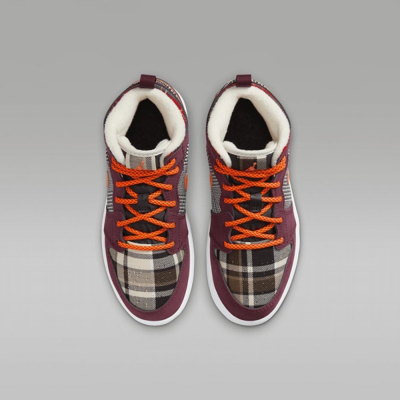 Nike Jordan 1 Mid SE Schoenen Kinderen Fuchsie Nederland | 406123-QGS