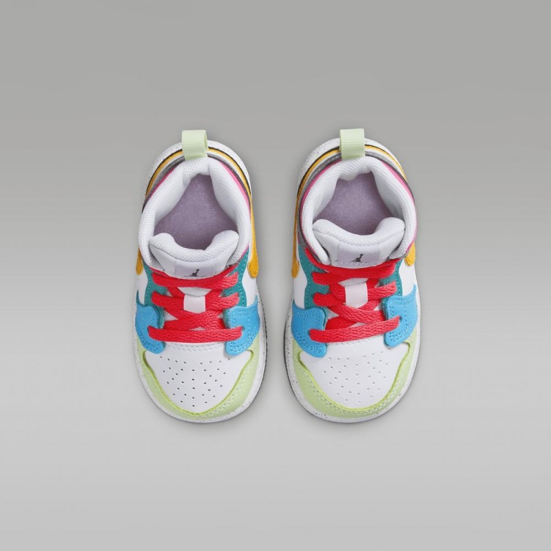 Nike Jordan 1 Mid SE Schoenen Kinderen Gekleurd Nederland | 263157-PXJ