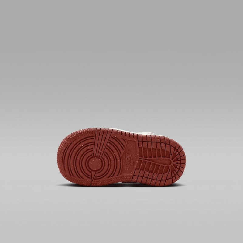 Nike Jordan 1 Mid SE Schoenen Kinderen Wit Rood Nederland | 205137-IUZ