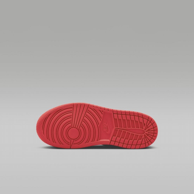 Nike Jordan 1 Mid Schoenen Kinderen Grijs Zwart Nederland | 572930-FPR