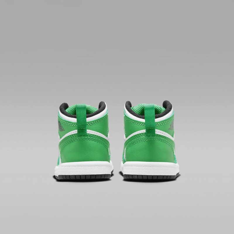 Nike Jordan 1 Mid Schoenen Kinderen Groen Wit Nederland | 508312-FME