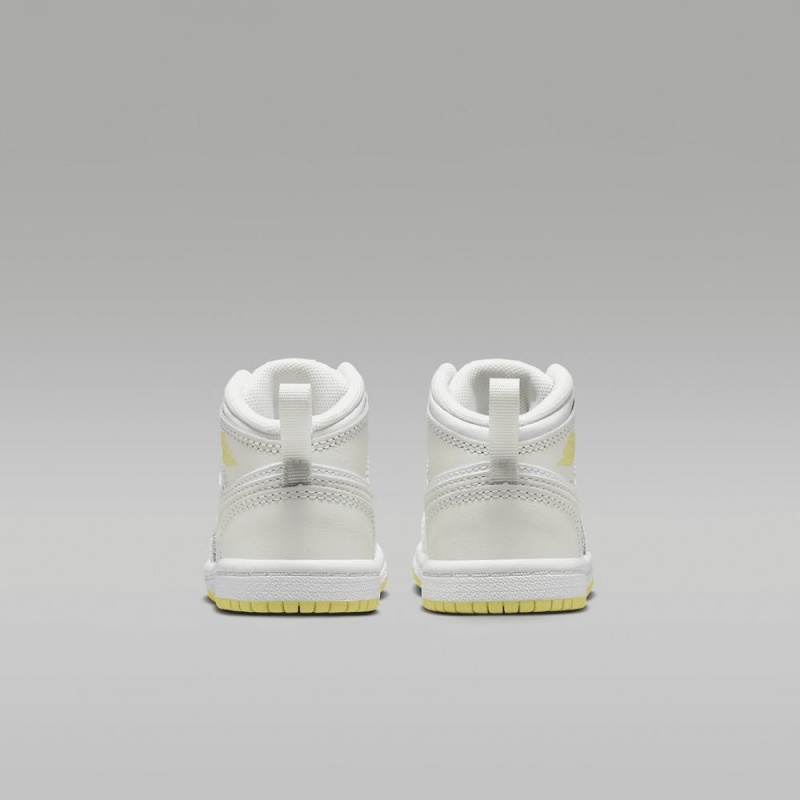 Nike Jordan 1 Mid Schoenen Kinderen Wit Nederland | 475961-TJK