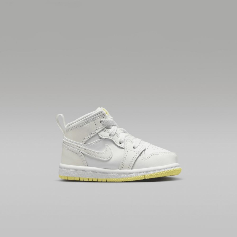 Nike Jordan 1 Mid Schoenen Kinderen Wit Nederland | 475961-TJK