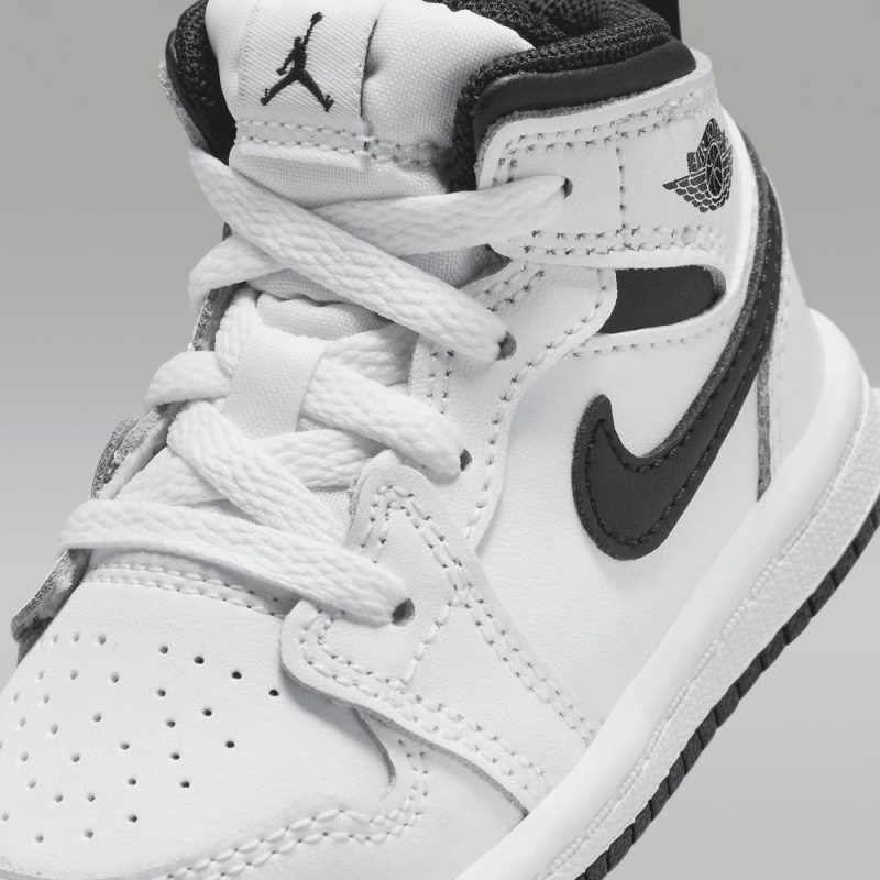 Nike Jordan 1 Mid Schoenen Kinderen Wit Nederland | 347065-NVA