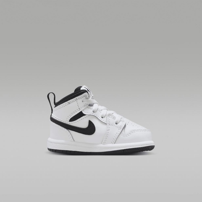 Nike Jordan 1 Mid Schoenen Kinderen Wit Nederland | 347065-NVA