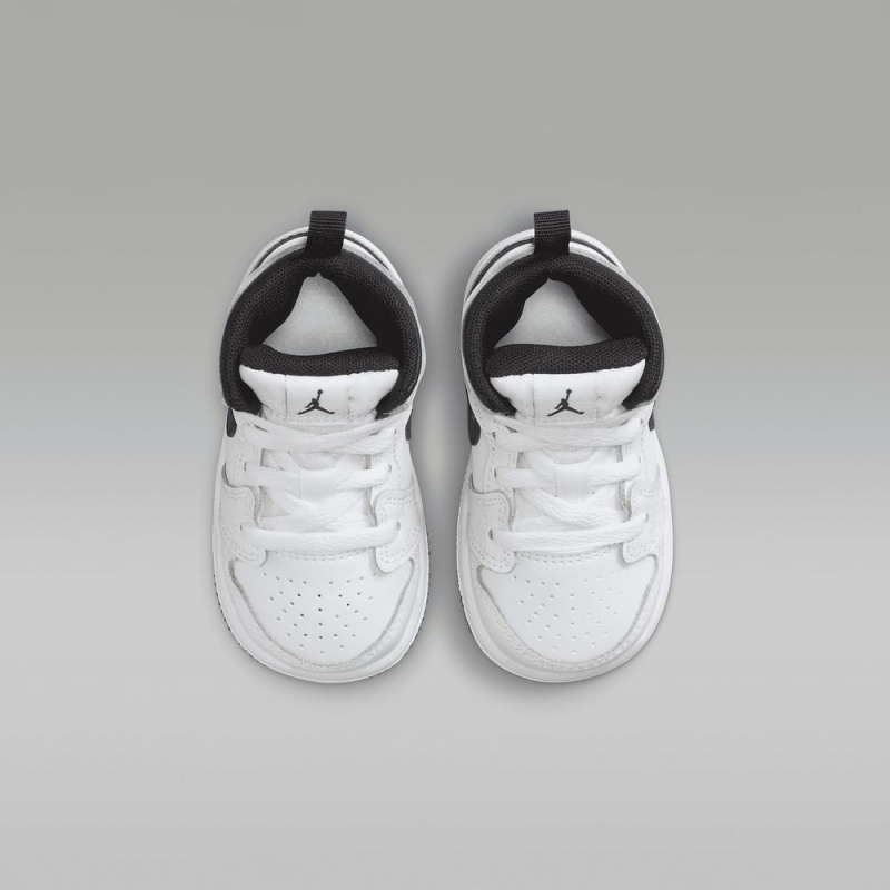 Nike Jordan 1 Mid Schoenen Kinderen Wit Nederland | 347065-NVA