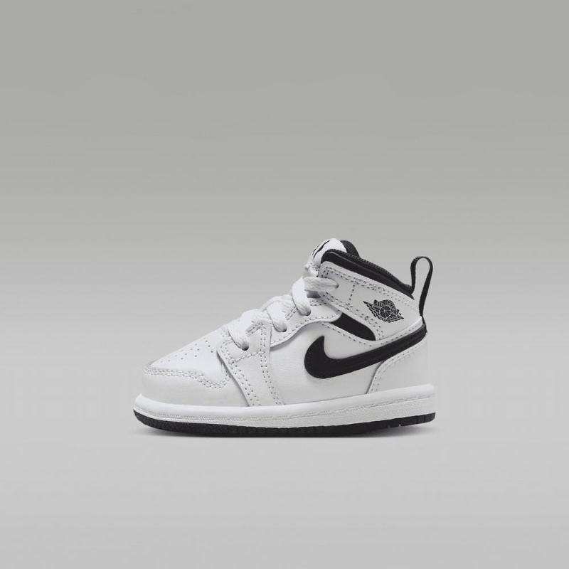 Nike Jordan 1 Mid Schoenen Kinderen Wit Nederland | 347065-NVA