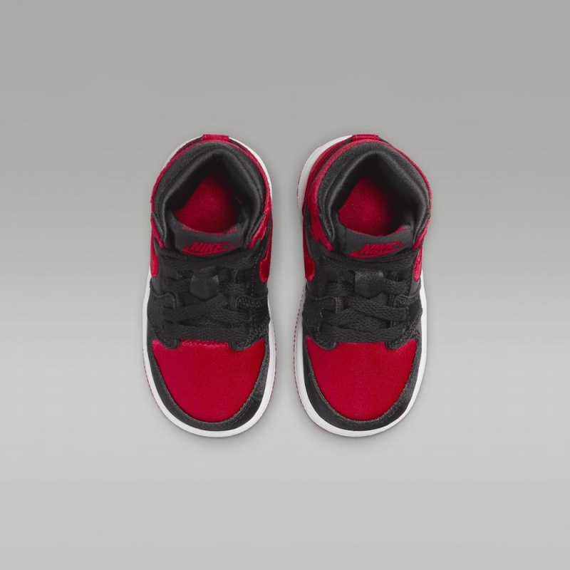 Nike Jordan 1 Retro High OG Schoenen Kinderen Rood Zwart Nederland | 892574-FKR