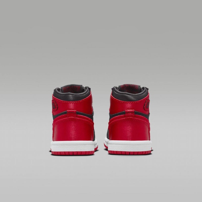 Nike Jordan 1 Retro High OG Schoenen Kinderen Rood Zwart Nederland | 892574-FKR