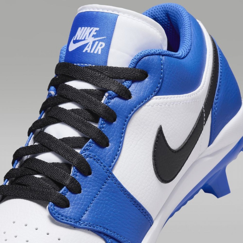 Nike Jordan 1 Retro MCS Low Schoenen Heren Koningsblauw Wit Zwart Nederland | 097435-ZJI