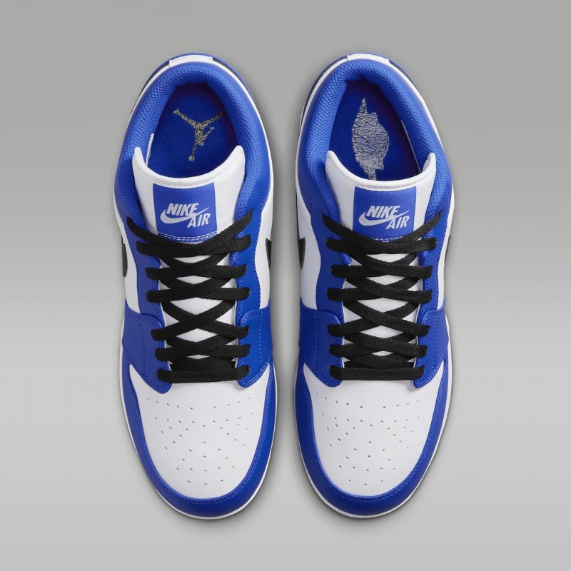 Nike Jordan 1 Retro MCS Low Schoenen Heren Koningsblauw Wit Zwart Nederland | 097435-ZJI