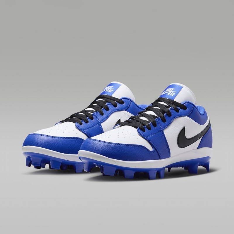 Nike Jordan 1 Retro MCS Low Schoenen Heren Koningsblauw Wit Zwart Nederland | 097435-ZJI