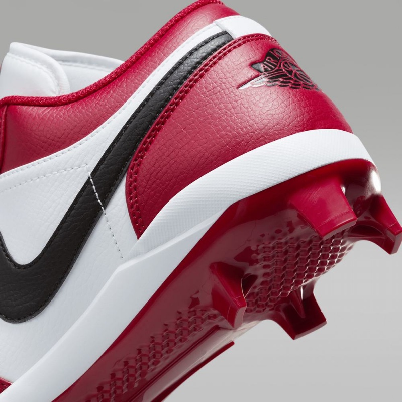 Nike Jordan 1 Retro MCS Low Schoenen Heren Rood Wit Zwart Nederland | 850479-TXM