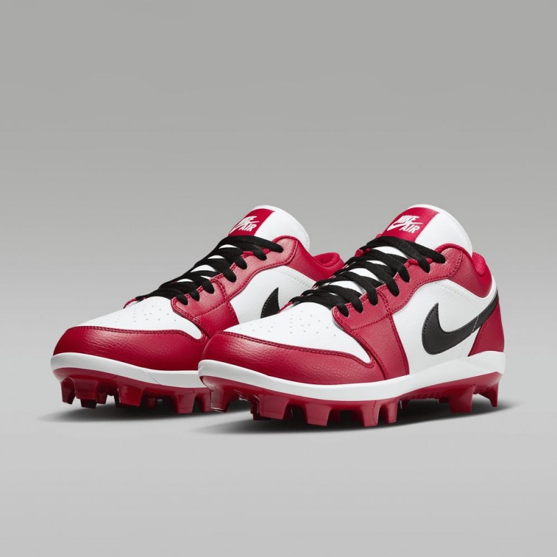 Nike Jordan 1 Retro MCS Low Schoenen Heren Rood Wit Zwart Nederland | 850479-TXM