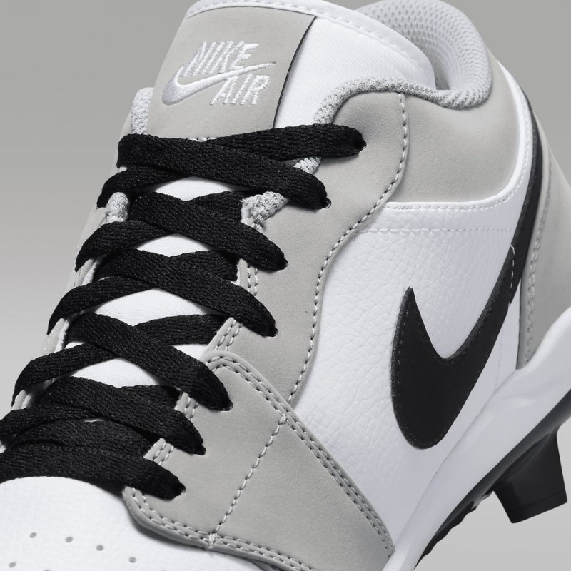 Nike Jordan 1 Retro MCS Low Schoenen Heren Grijs Wit Zwart Nederland | 679208-GFA