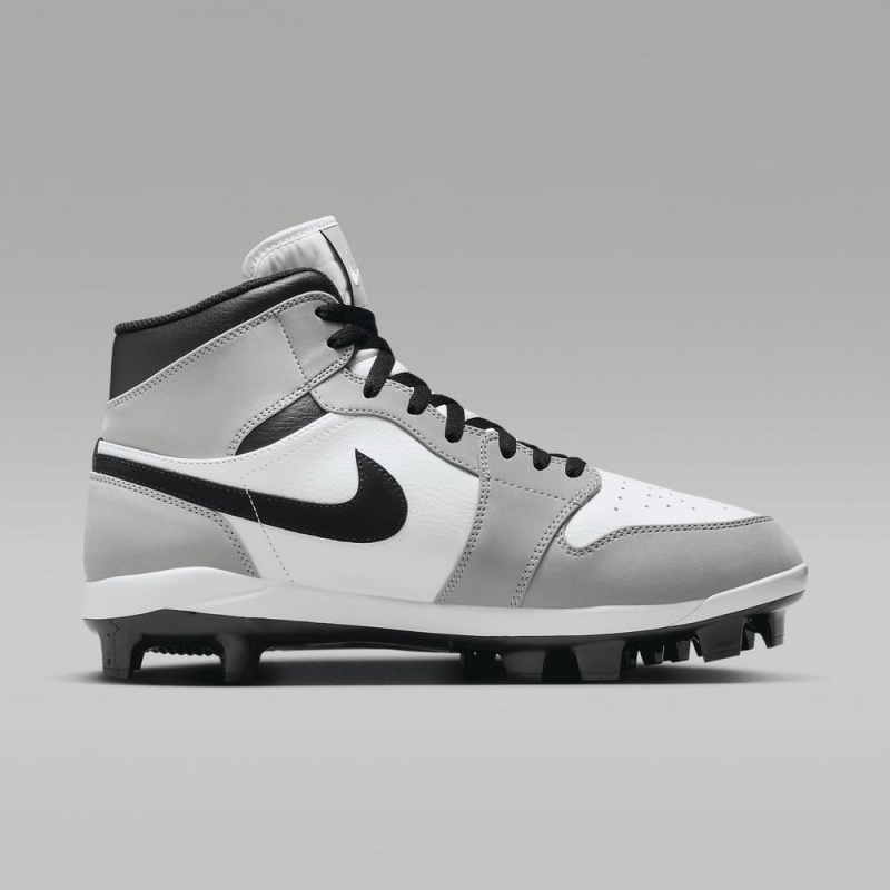 Nike Jordan 1 Retro MCS Schoenen Heren Grijs Wit Zwart Nederland | 653829-SGD