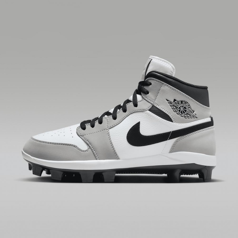 Nike Jordan 1 Retro MCS Schoenen Heren Grijs Wit Zwart Nederland | 653829-SGD
