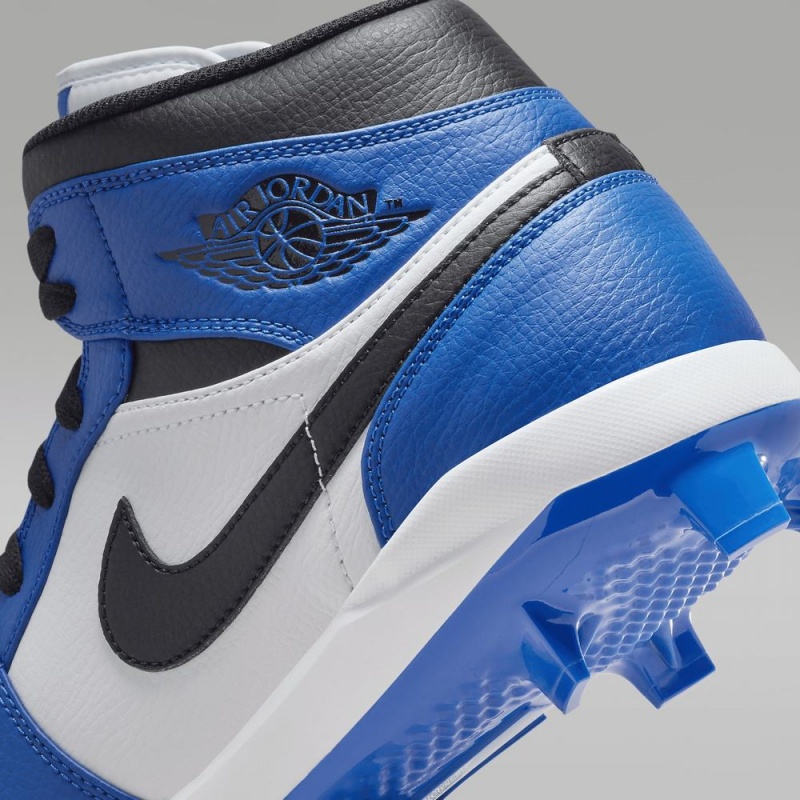 Nike Jordan 1 Retro MCS Schoenen Heren Koningsblauw Wit Zwart Nederland | 458932-DVF