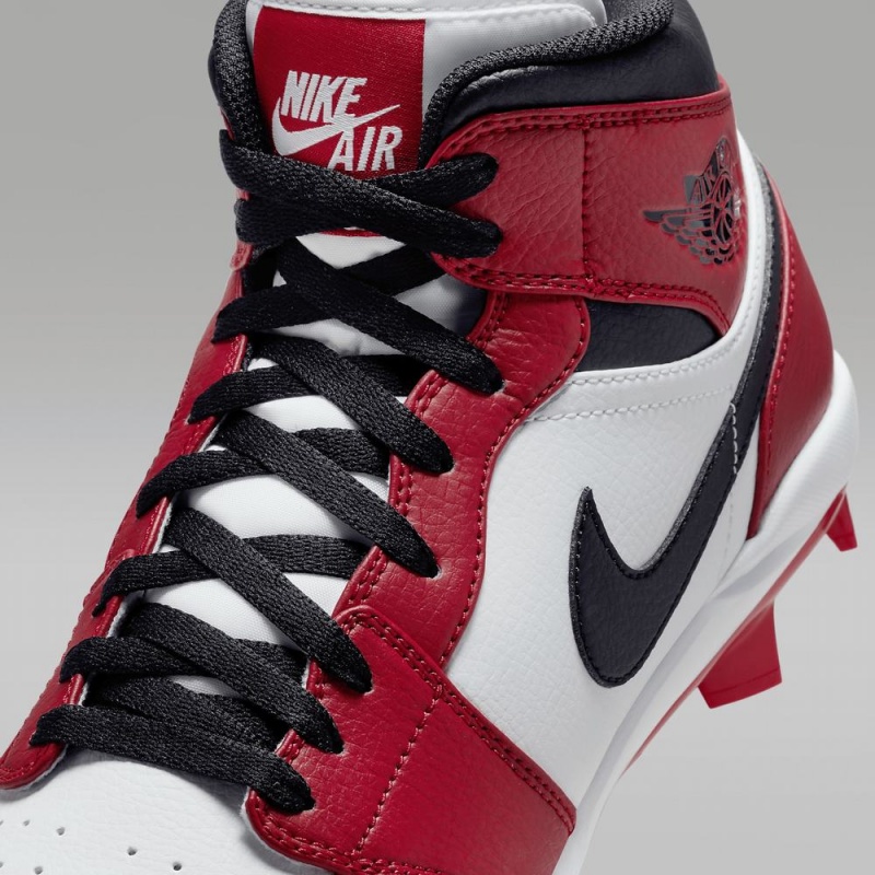 Nike Jordan 1 Retro MCS Schoenen Heren Rood Wit Zwart Nederland | 670935-PQA