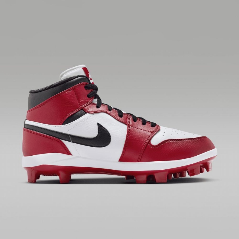 Nike Jordan 1 Retro MCS Schoenen Heren Rood Wit Zwart Nederland | 670935-PQA