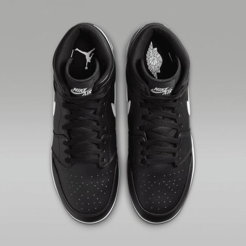 Nike Jordan 1 Retro MCS Schoenen Heren Zwart Nederland | 291874-TAU