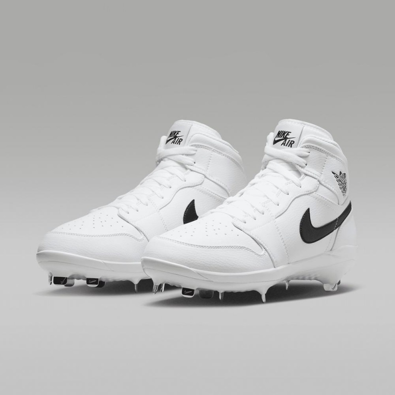 Nike Jordan 1 Retro Metal Schoenen Heren Wit Zwart Nederland | 042917-NZD