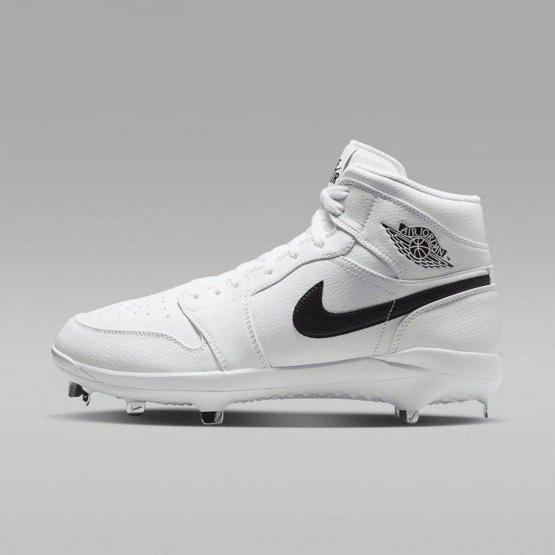 Nike Jordan 1 Retro Metal Schoenen Heren Wit Zwart Nederland | 042917-NZD