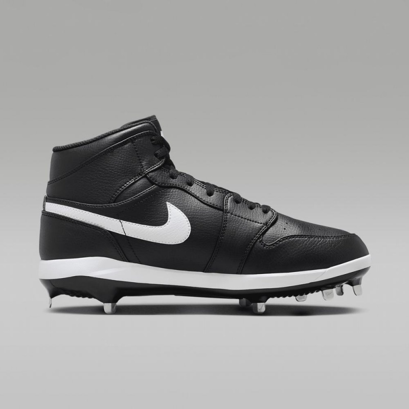 Nike Jordan 1 Retro Metal Schoenen Heren Zwart Wit Nederland | 836705-OMY