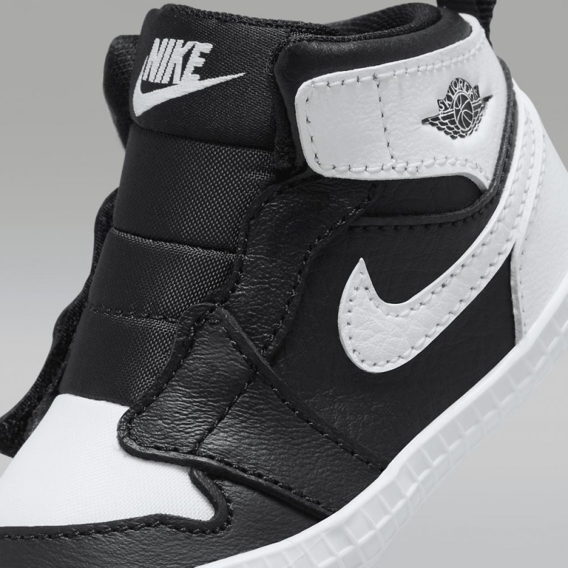 Nike Jordan 1 Schoenen Kinderen Zwart Wit Nederland | 647301-OMT
