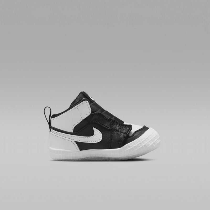 Nike Jordan 1 Schoenen Kinderen Zwart Wit Nederland | 647301-OMT