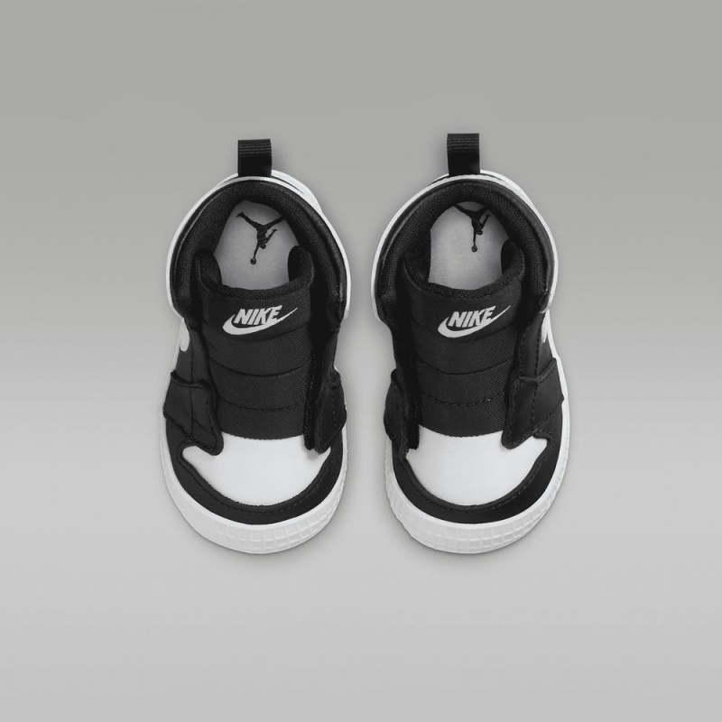 Nike Jordan 1 Schoenen Kinderen Zwart Wit Nederland | 647301-OMT
