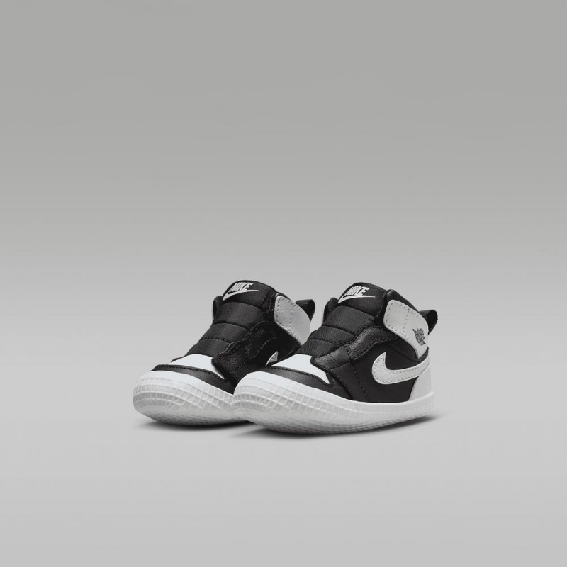 Nike Jordan 1 Schoenen Kinderen Zwart Wit Nederland | 647301-OMT