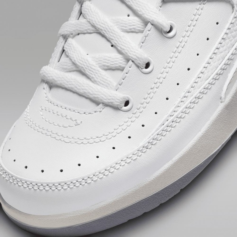 Nike Jordan 2 Retro Schoenen Kinderen Wit Rood Nederland | 016378-ENV