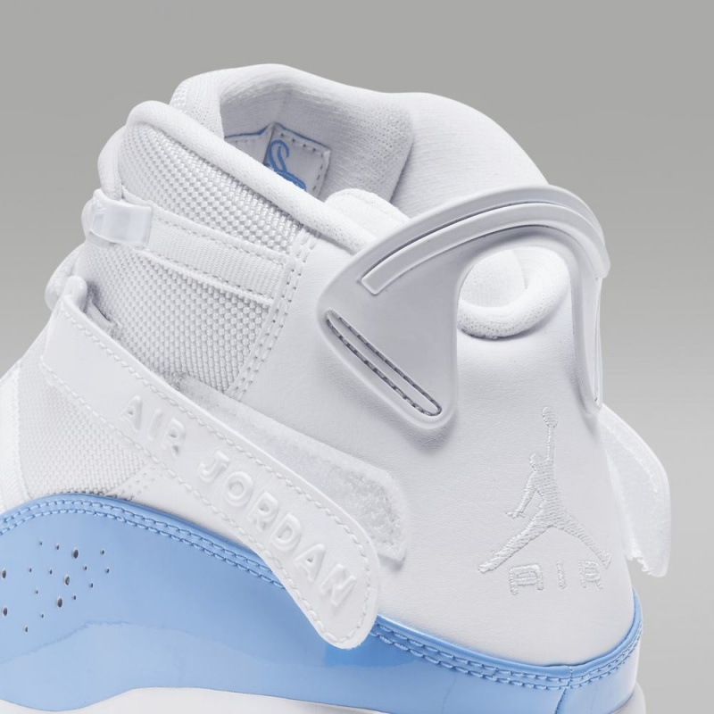Nike Jordan 6 Rings Schoenen Heren Wit Blauw Nederland | 603748-PLQ
