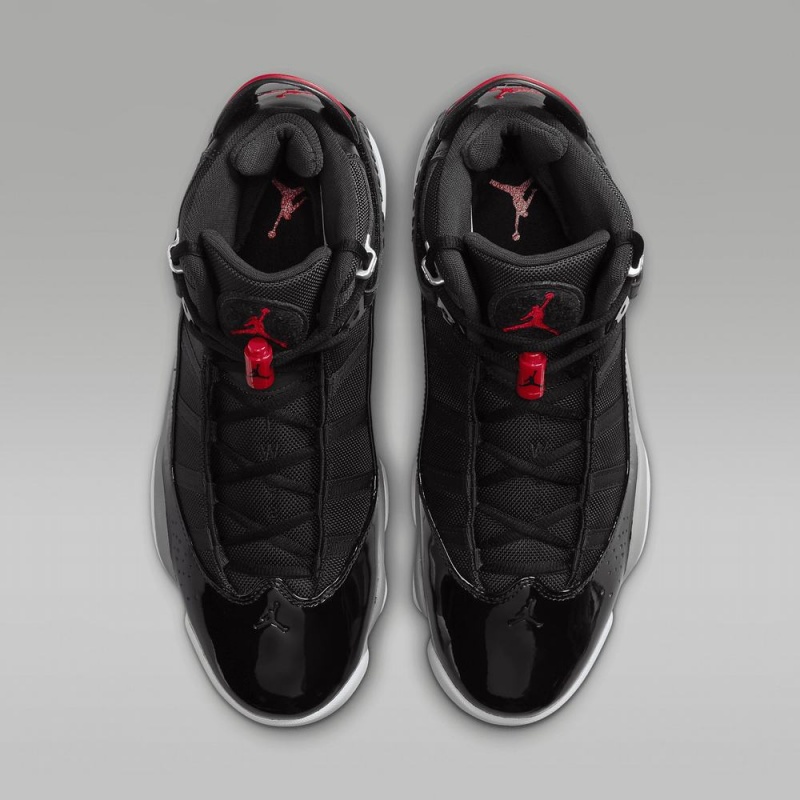 Nike Jordan 6 Rings Schoenen Heren Zwart Nederland | 693104-IAE