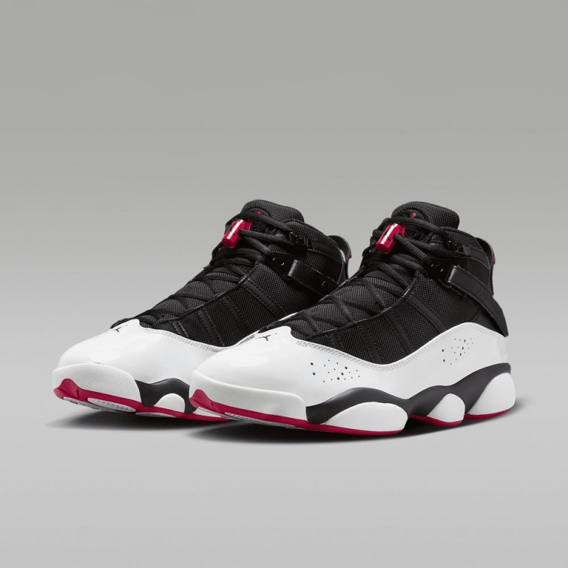 Nike Jordan 6 Rings Schoenen Heren Zwart Wit Nederland | 143869-HTE