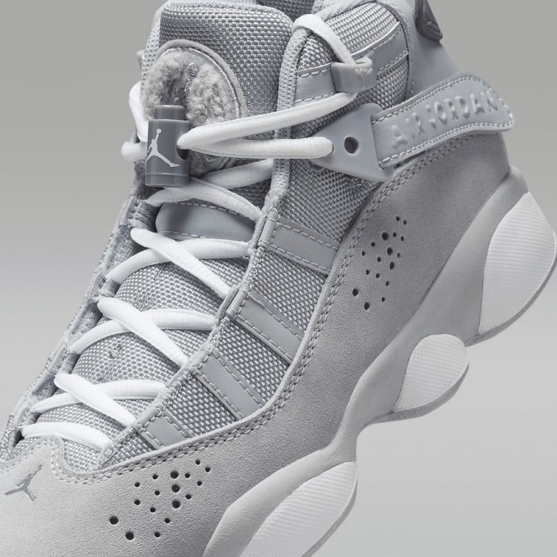 Nike Jordan 6 Rings Schoenen Kinderen Grijs Nederland | 149526-FCR