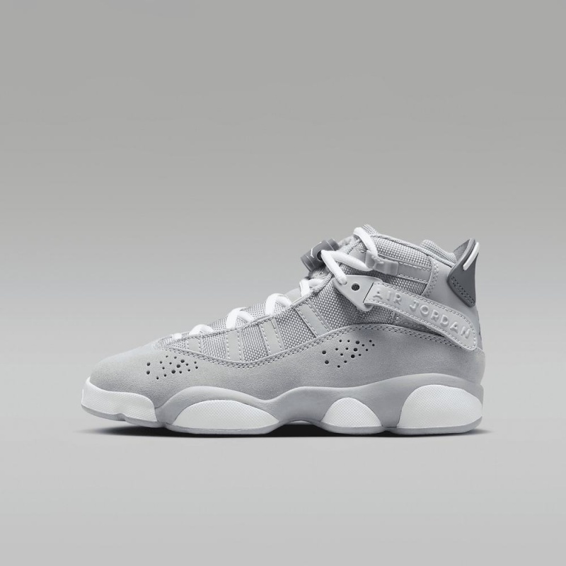 Nike Jordan 6 Rings Schoenen Kinderen Grijs Nederland | 149526-FCR