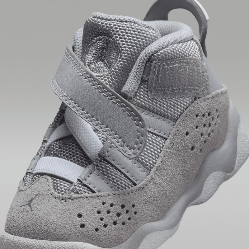 Nike Jordan 6 Rings Schoenen Kinderen Grijs Nederland | 542897-OYJ