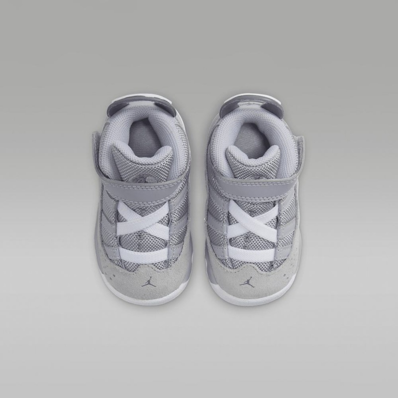 Nike Jordan 6 Rings Schoenen Kinderen Grijs Nederland | 542897-OYJ