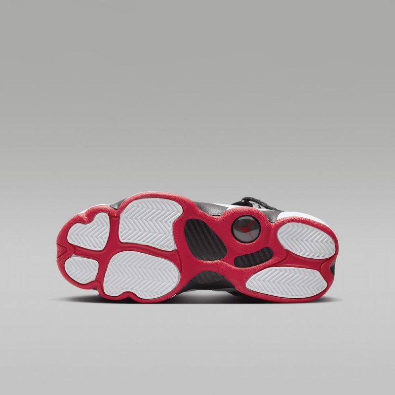 Nike Jordan 6 Rings Schoenen Kinderen Zwart Wit Rood Nederland | 379214-VUD