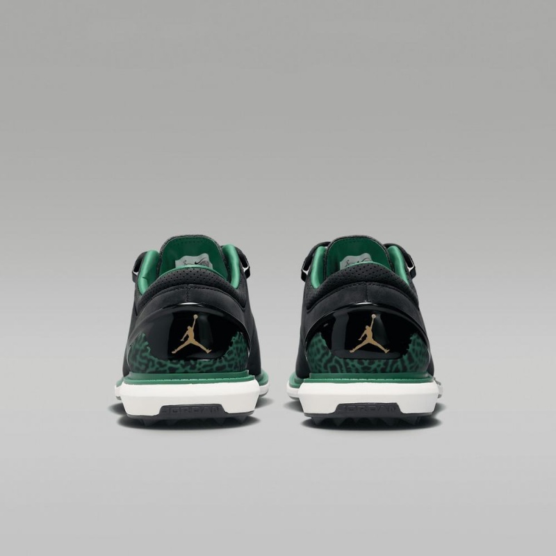Nike Jordan ADG 4 x Eastside Golf Schoenen Heren Zwart Wit Metal Goud Nederland | 342706-AXZ