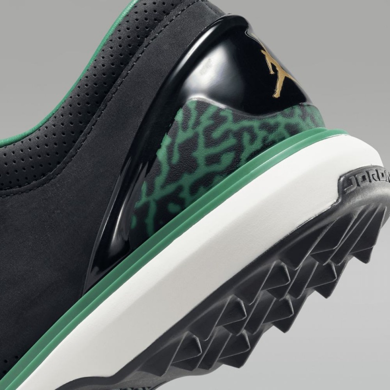 Nike Jordan ADG 4 x Eastside Golf Schoenen Heren Zwart Wit Metal Goud Nederland | 342706-AXZ