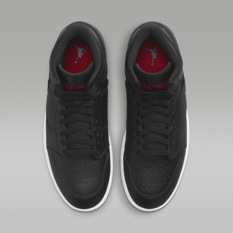 Nike Jordan Access Schoenen Heren Zwart Wit Rood Nederland | 825603-ZWF