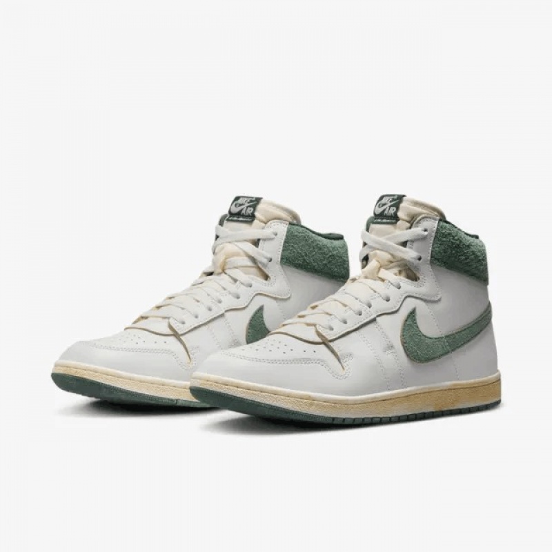 Nike Jordan Air Ship PE x A Ma Maniére Schoenen Heren Wit Groen Nederland | 109834-OPD