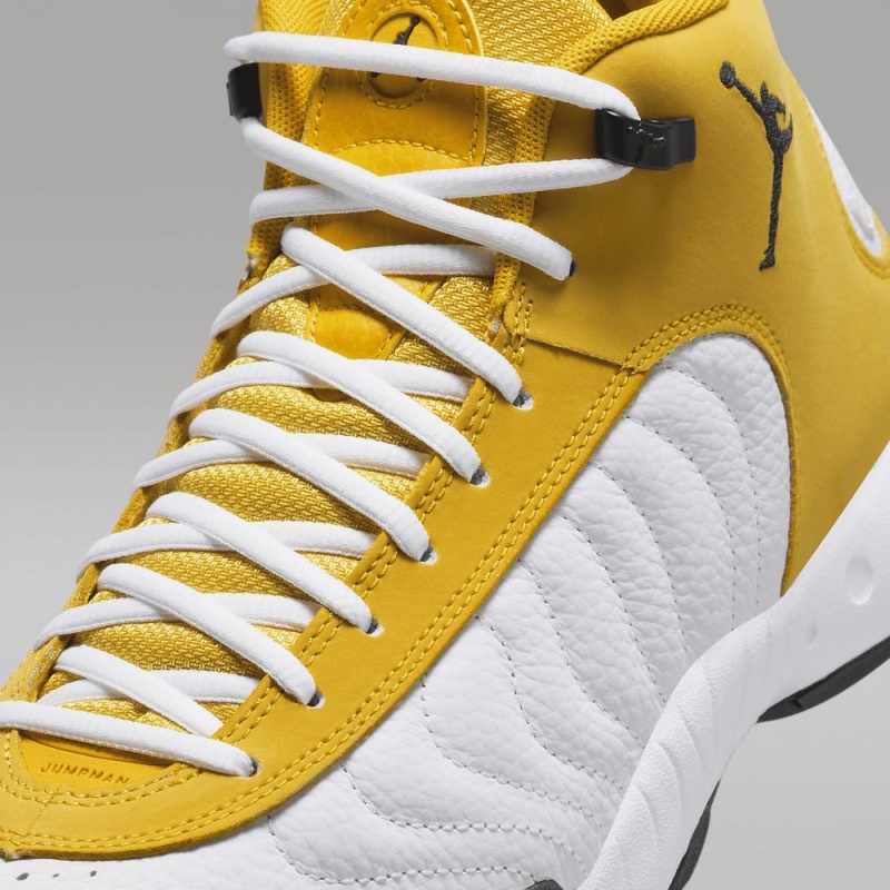 Nike Jordan Jumpman Pro Schoenen Heren Wit Geel Zwart Nederland | 321067-LRZ