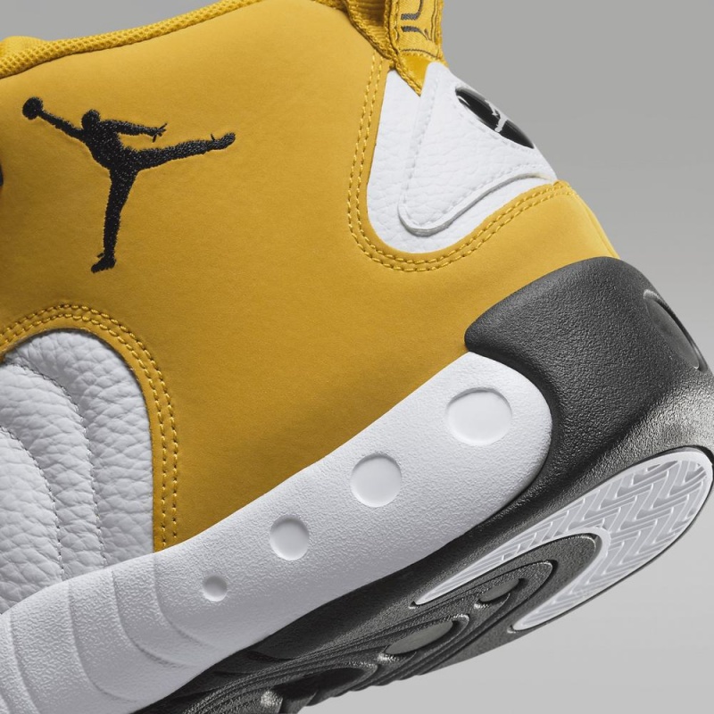 Nike Jordan Jumpman Pro Schoenen Heren Wit Geel Zwart Nederland | 321067-LRZ
